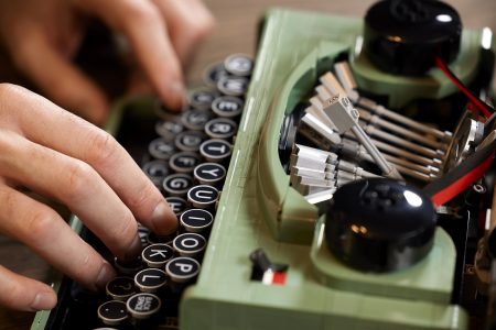 LEGO 21327 írógép typewriter -1